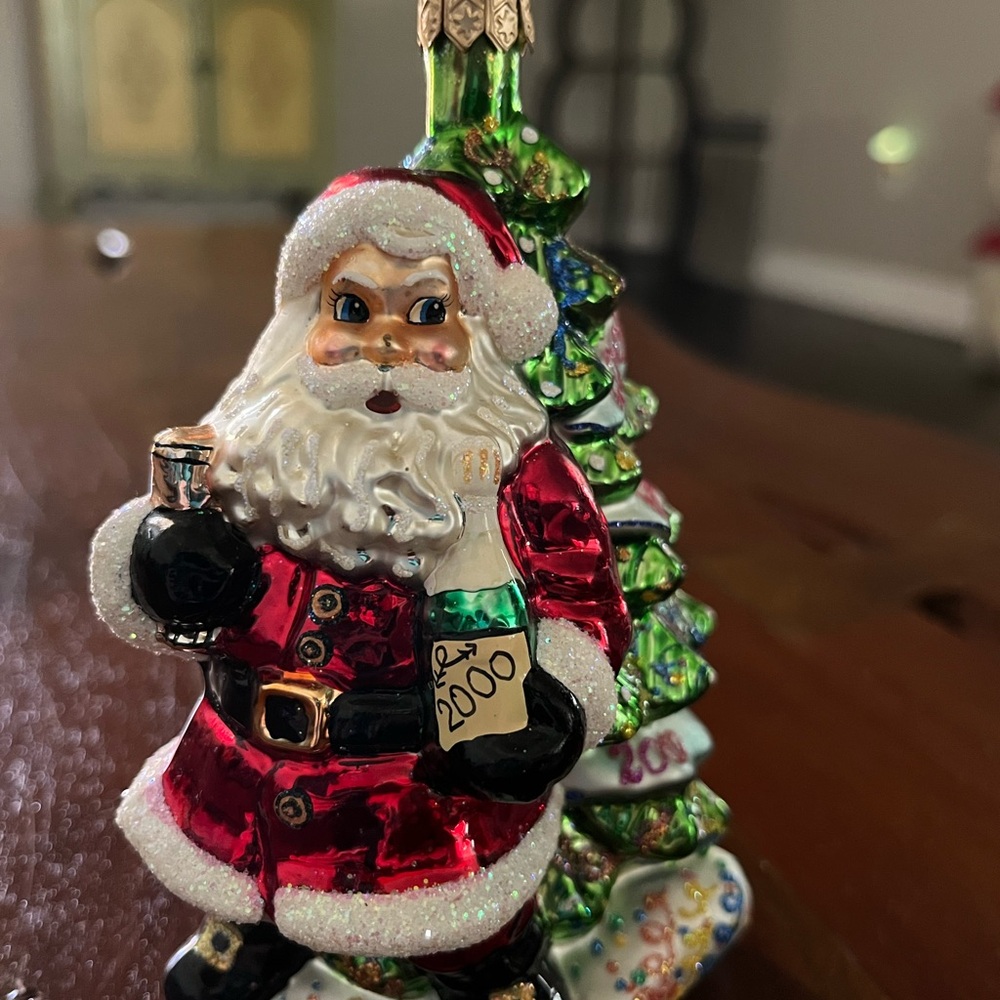 Santa Claus 2000 Holiday Ornament